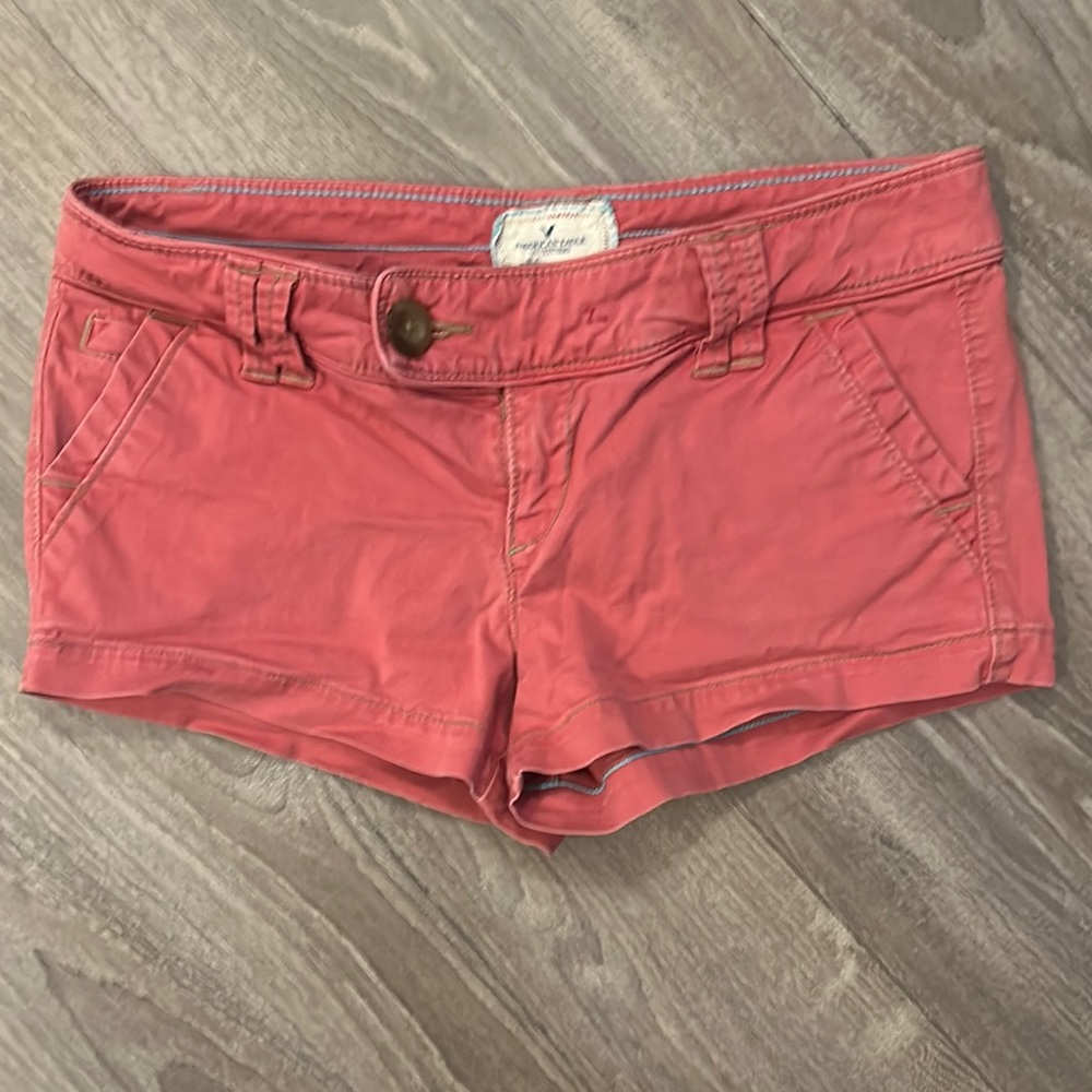 American Eagle Outfitters Pink High Waist Shorts